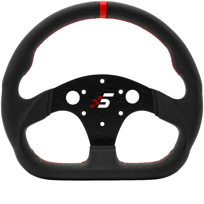 Simagic P-325D steering wheel rim (K) 325mm - leather - Steering Wheel