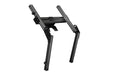 ELITE FREESTANDING OVERHEAD / QUAD MONITOR STAND ADD ON CARBON GREY - back view