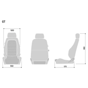 Sparco GT Seat Sparco Racing Sparco Racing Seat  Sim Race Webshop B.V.