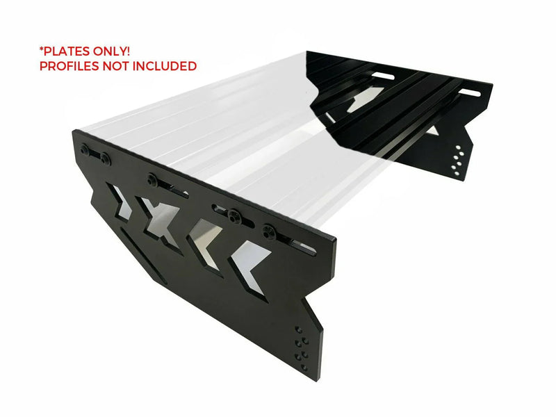 SimXPro Extended Profile Pedal Deck Mounting Plates SimXPro SimXPro Pedal Plates  Sim Race Webshop B.V.
