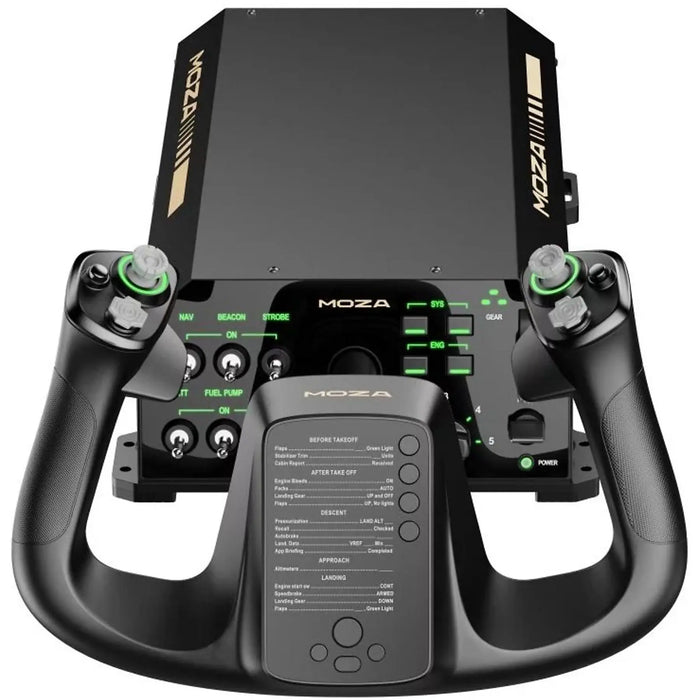 MOZA Racing MFY Yoke + AY210 Basis PC Flight control systeem MOZA Racing