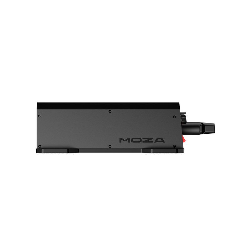 MOZA AY90 Force Feedback Yoke Base side view