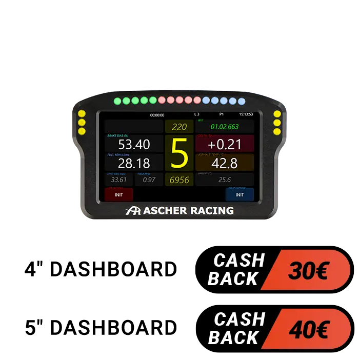 Ascher Racing Dashboard Ascher Racing