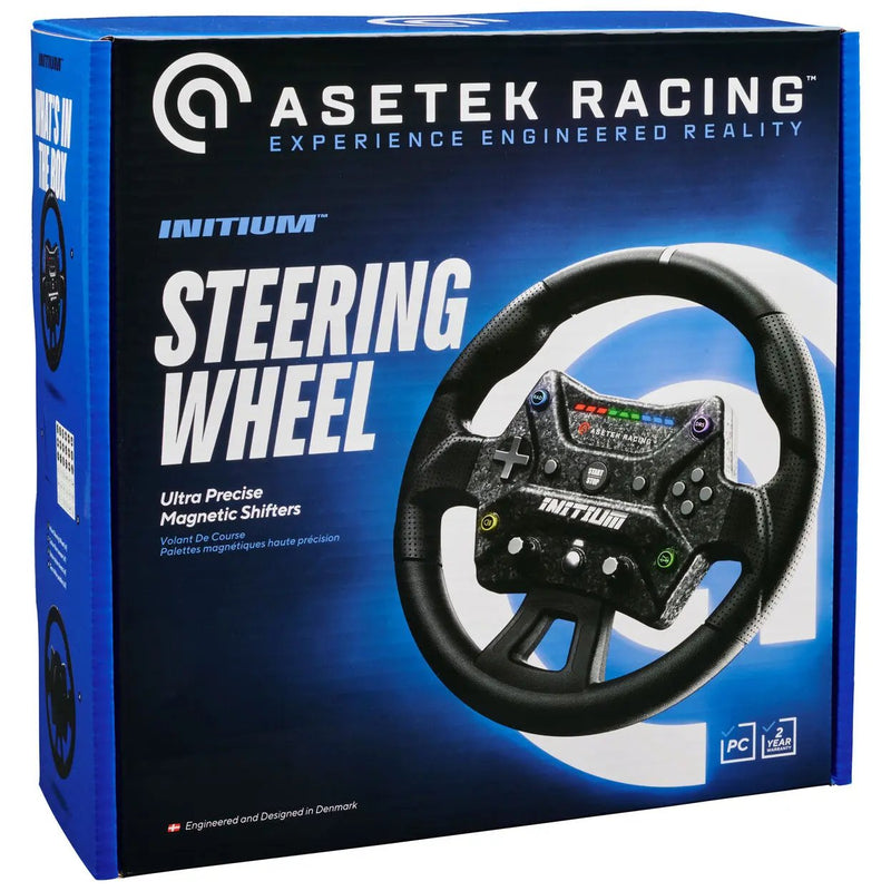 Asetek SimSports Initium Steering Wheel (PC) Asetek SimSports Asetek SimSports Steering Wheel  Sim Race Webshop B.V.