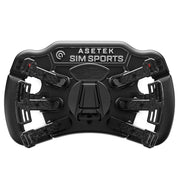 Asetek SimSports Invicta Formula Wheel – Red on Black Edition Asetek SimSports Asetek SimSports Steering Wheel  Sim Race Webshop B.V.
