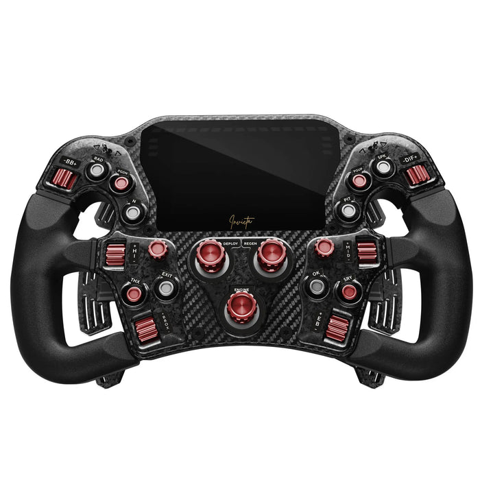 Asetek SimSports Invicta Formula Wheel – Red on Black Edition Asetek SimSports