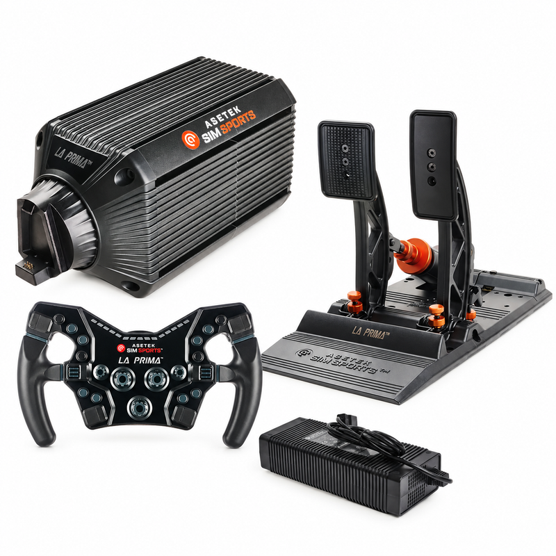 Asetek SimSports La Prima 16Nm Direct Drive Bundle