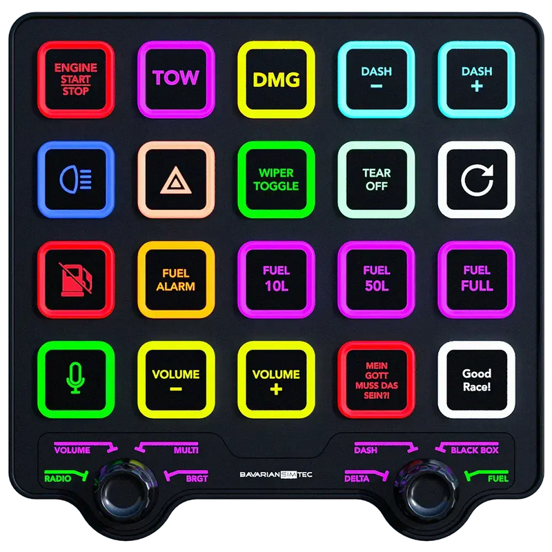 Bavarian Sim Tec ControlCenter - Button Box Bavarian Sim Tec Bavarian Sim Tec Button Box  Sim Race Webshop B.V.