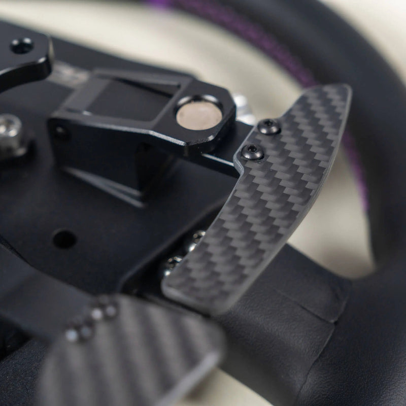 Conspit 310 Apex Wheel – ARGB, 2.99" Display, Dual Paddles (310 mm) Conspit Conspit Steering Wheel  Sim Race Webshop B.V.
