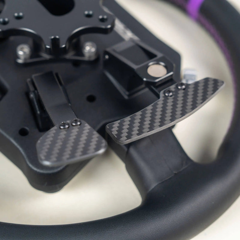 Conspit 310 Apex Wheel – ARGB, 2.99" Display, Dual Paddles (310 mm) Conspit Conspit Steering Wheel  Sim Race Webshop B.V.