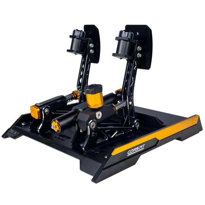 CONSPIT CPP EVO 2 V2 Hydraulic Pedal Set (2-Pedal) – Black