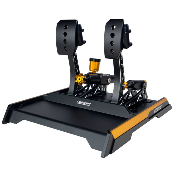 CONSPIT CPP EVO 2 V2 Hydraulic Pedal Set (2-Pedal) – Black