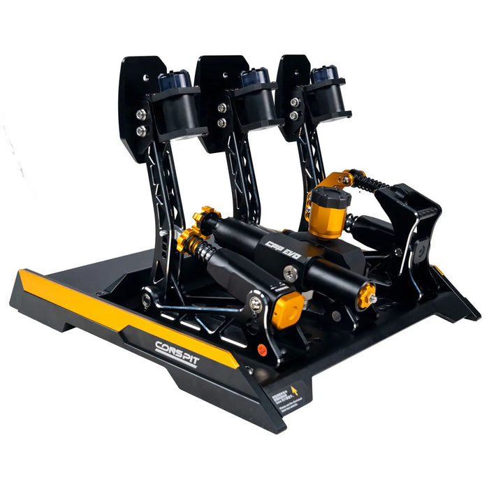 CONSPIT CPP EVO 3 V2 Jeu de pédales hydrauliques (3 pédales) - Noir