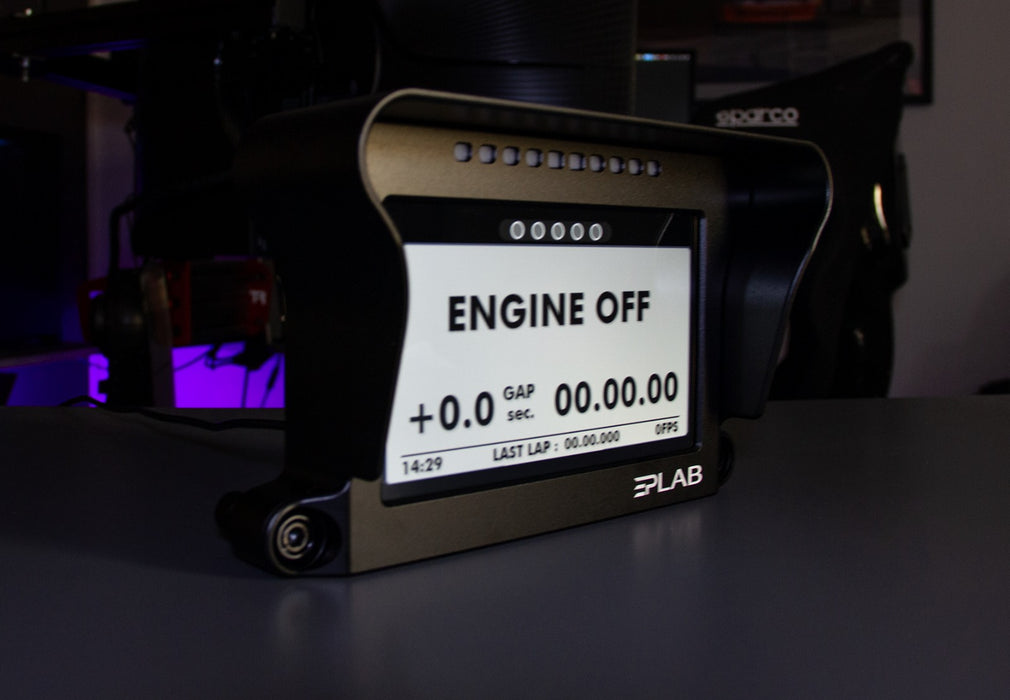 EPLAB SIM RACING HYPER-X 6,8 DDU Dashboard - detail front