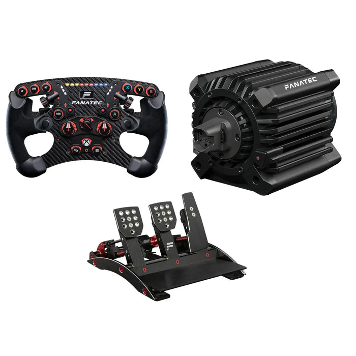 Fanatec ClubSport DD (12 Nm) + Formula V2.5 X Wheel + Pedals V3 Bundle (Xbox Series X|S, Xbox One, PC, PlayStation Ready) Fanatec / Corsair