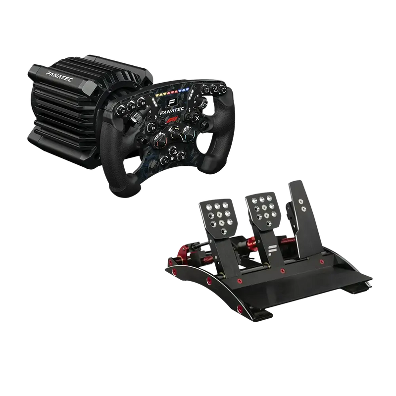 Fanatec ClubSport Racing Wheel F1® (PlayStation / PC) + ClubSport Pedals V3 Bundle