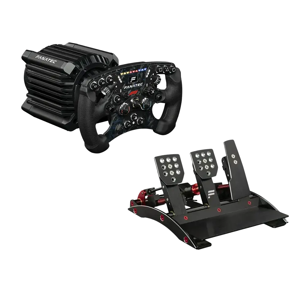 Fanatec ClubSport Racing Wheel F1® (PlayStation / PC) + ClubSport Pedals V3 Bundle