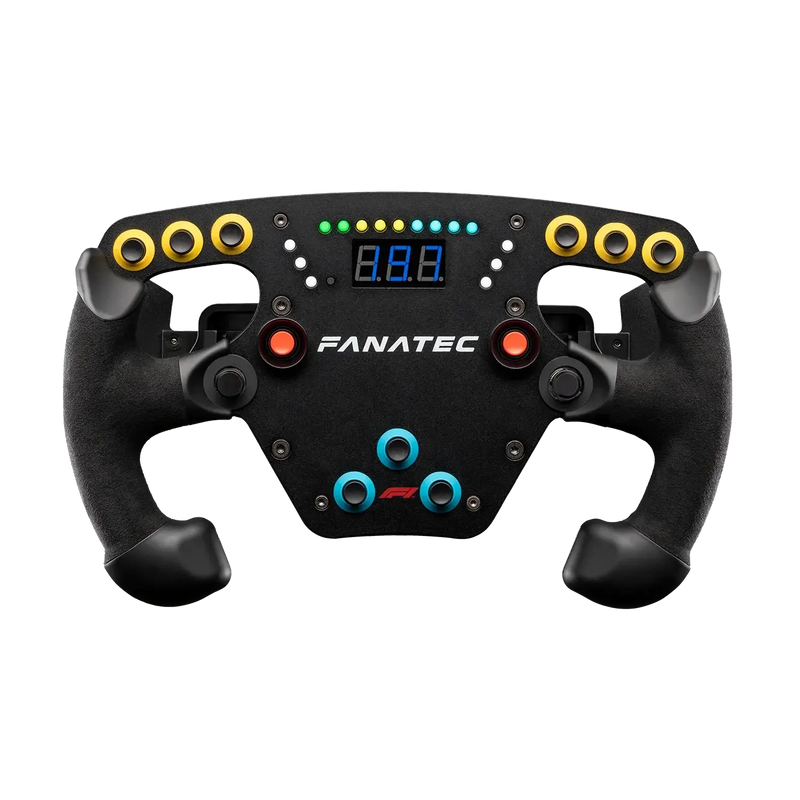 Fanatec ClubSport Steering Wheel F1® Esports V2 + QR2 Wheel-side