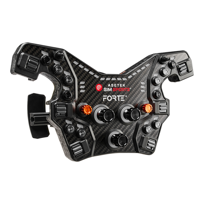 Asetek SimSports - Forte Formula Button Box (Black, Aluminum)