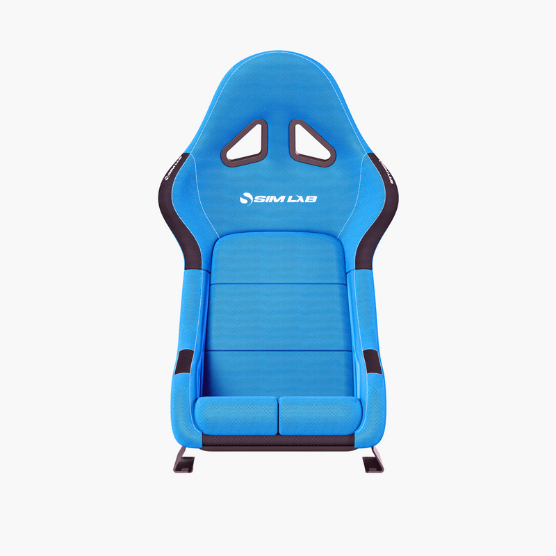 Sim-Lab S1 Sport GT bucket seat Blue front view