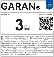 Fanatec ClubSport Formula V3 Steering Wheel - GARAN warranty label