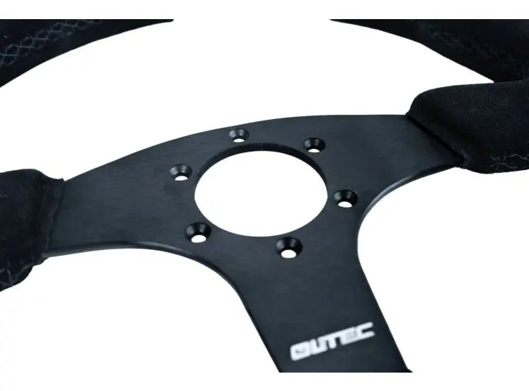 LTEC BAS ECO Volante in pelle scamosciata da 350 mm - Piatto da 35 mm