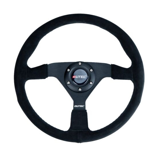 LTEC BAS ECO Steering Wheel Suede 350mm – 35mm Dish Ltec Ltec Steering Rim  Sim Race Webshop B.V.