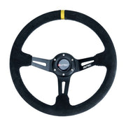 LTEC BAS ECO Steering Wheel Suede 350mm – Deep Dish 90mm Ltec Ltec Steering Rim  Sim Race Webshop B.V.