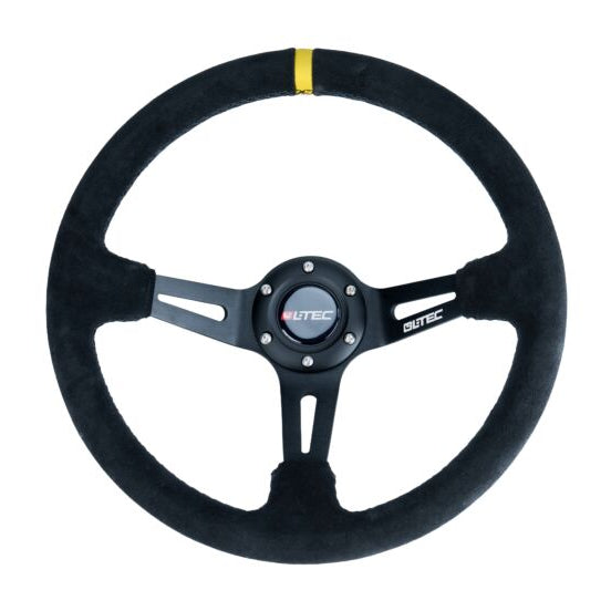 LTEC BAS ECO Steering Wheel Suede 350mm – 70mm Dish Ltec Ltec Steering Rim  Sim Race Webshop B.V.