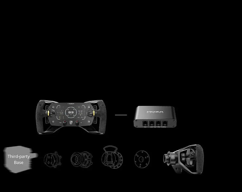 MOZA Racing Porsche Mission R Steering Wheel MOZA Racing MOZA Racing Steering Wheel  Sim Race Webshop B.V.