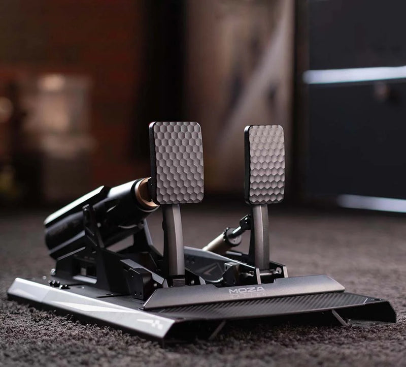MOZA mBooster Active Pedal Set (with CRP2 Throttle) MOZA Racing MOZA Racing Active Pedal  Sim Race Webshop B.V.