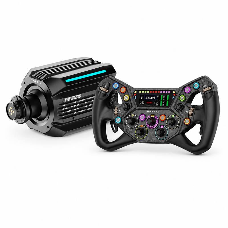 MOZA R25 Ultra DD Wheel Base + KS Pro Steering Wheel Bundle MOZA Racing MOZA Racing Wheel base + wheel  Sim Race Webshop B.V.