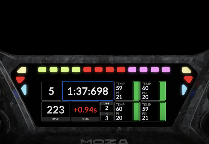 Moza Racing KS PRO Steering Wheel MOZA Racing MOZA Racing Steering Wheel  Sim Race Webshop B.V.