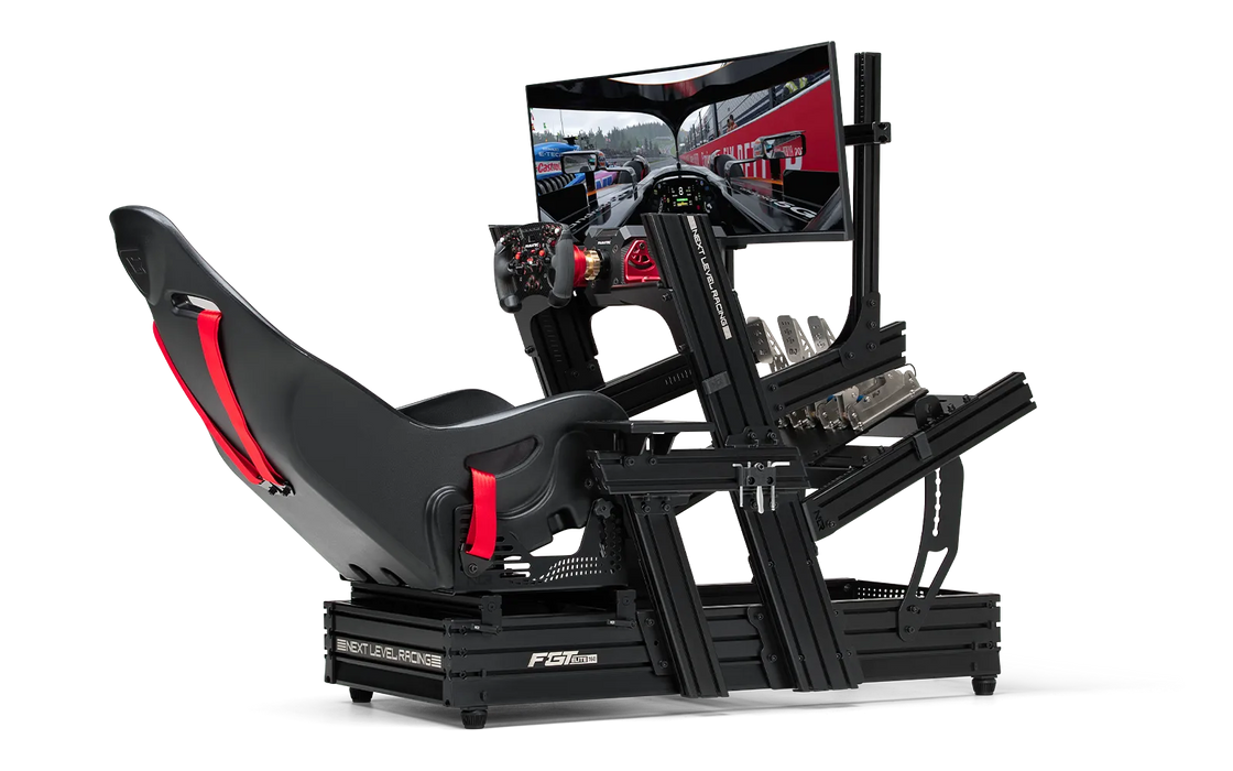 Next Level Racing F-GT ELITE 160 FRONT & SIDE MOUNT EDITION - complete simulator