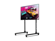 Next Level Racing® Round Tube Freestanding Single Monitor Stand (Up to 65”) - Sim Race Webshop B.V. Monitor Stand  Next Level Racing