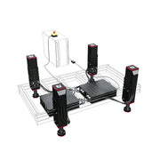 Qubic System - QS-210-PL 3-DOF 4 Axis Motion system Qubic System Qubic System Motion System  Sim Race Webshop B.V.