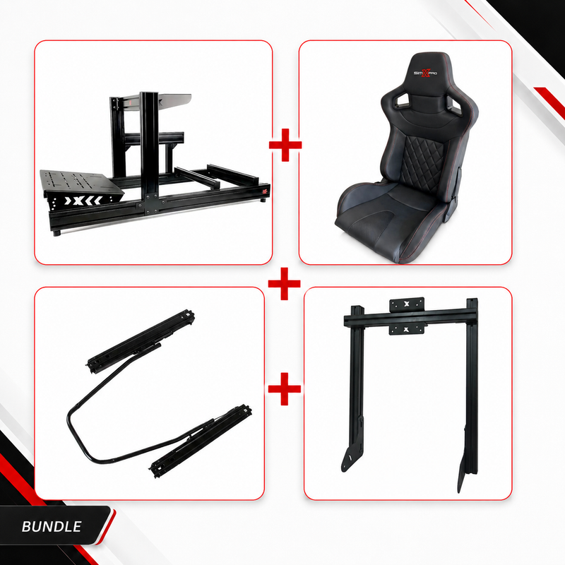 SimXPro R80 GT Sim Racing Cockpit SimXPro SimXPro Aluminium Frames  Sim Race Webshop B.V.