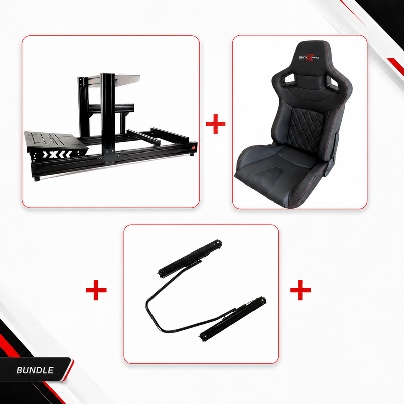 SimXPro R80 GT Sim Racing Cockpit SimXPro SimXPro Aluminium Frames  Sim Race Webshop B.V.