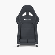 Sim-Lab S1 Sport GT bucket seat Black front view with brackets