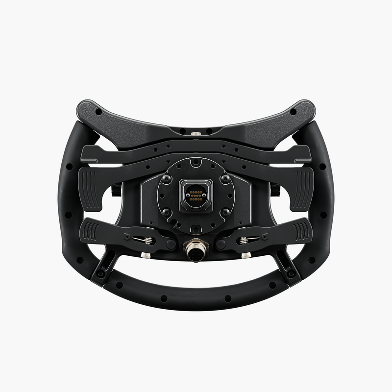 Sim-Lab GTSL Pro steering wheel rear with shifter and clutch paddles