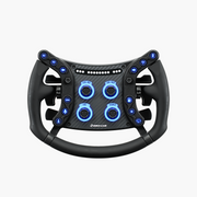 Sim-Lab GTSL Pro steering wheel front with blue telemetry lighting