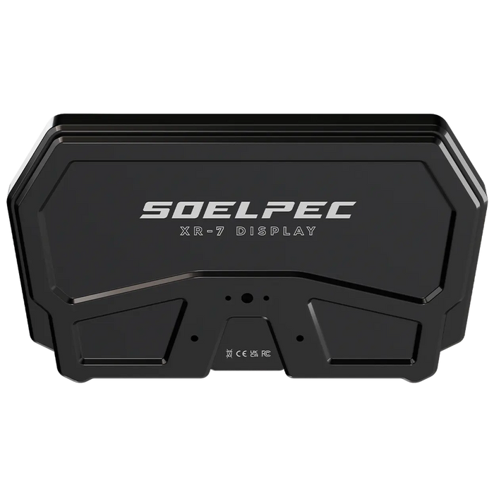 SOELPEC XR-7 Display - Sim Racing Touchscreen mit RGB-Telemetrie (Schwarz)