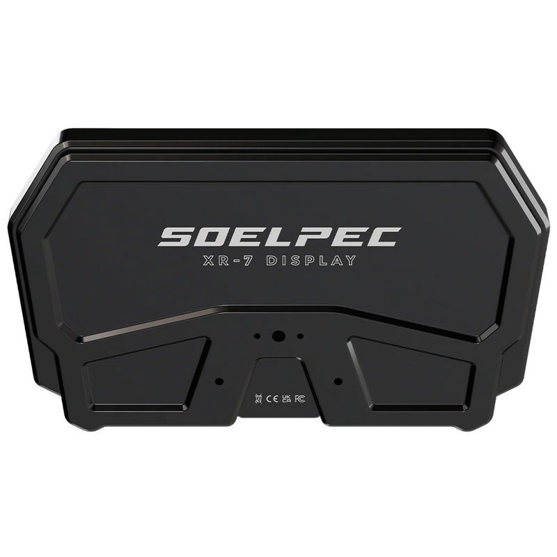 SOELPEC XR-7 Display – Sim Racing Touchscreen with RGB Telemetry (Black) Soelpec Soelpec Data Display (DDU)  Sim Race Webshop B.V.