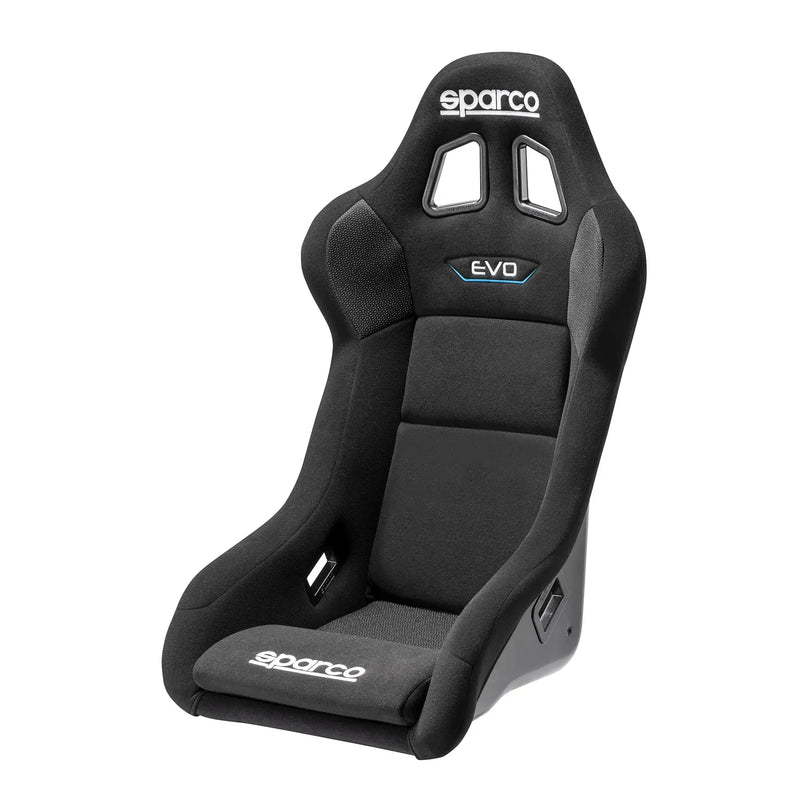SPARCO EVO QRT FIA SEAT - Black Sparco Racing Sparco Racing Bucket seat  Sim Race Webshop B.V.