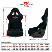 SimXPro XL GT Sim Racing Seat SimXPro SimXPro Bucket seat  Sim Race Webshop B.V.