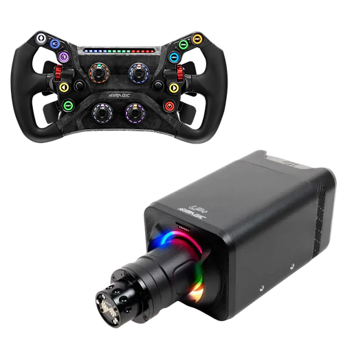 Simagic Alpha EVO 12Nm + GT Neo V2 Steering Wheel Bundle Simagic