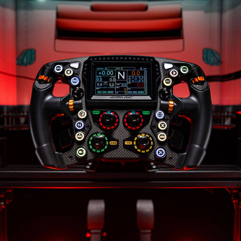 Simagic Zeus Formula + MagicDash 4 Bundle Simagic Simagic Steering Wheel  Sim Race Webshop B.V.
