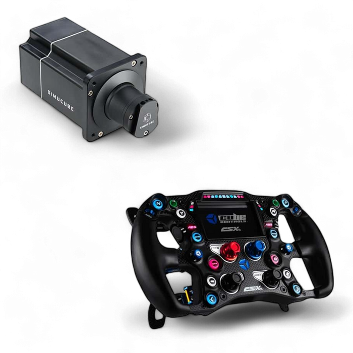 Simucube PRO R2 Direct Drive Wielbasis + Cube Controls CSX3 bundel