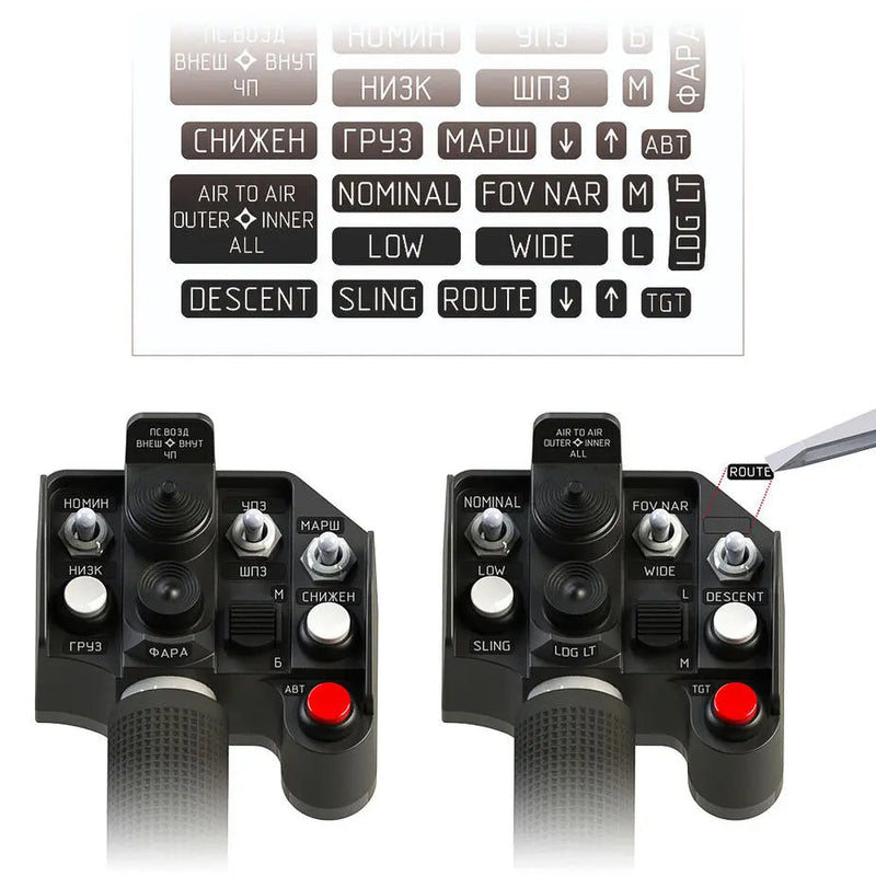 VIRPIL Controls SharKa-50 Collective Grip Virpil Controls Virpil Controls Flight stick  Sim Race Webshop B.V.