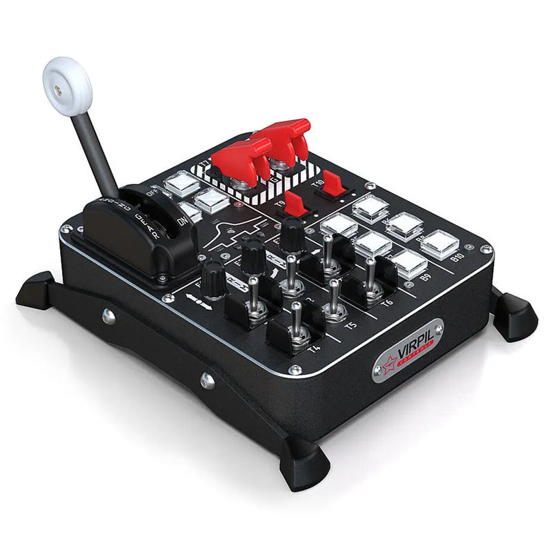 VIRPIL Controls Universal Control Panel #2 – RGB – 24 Inputs (Black) Virpil Controls Virpil Controls Flight accessoires  Sim Race Webshop B.V.